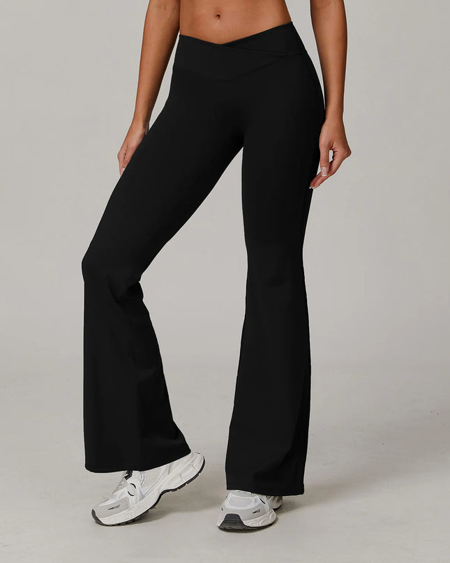 High Waist Yoga Pants for Women - Flare Leggings & Comfortable Activewear