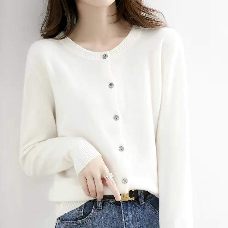 Women's Long Sleeve Cardigan Sweater