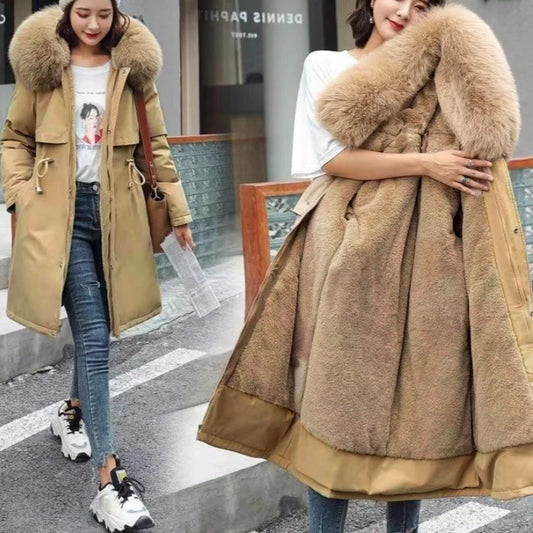 womns long fleece jacket 