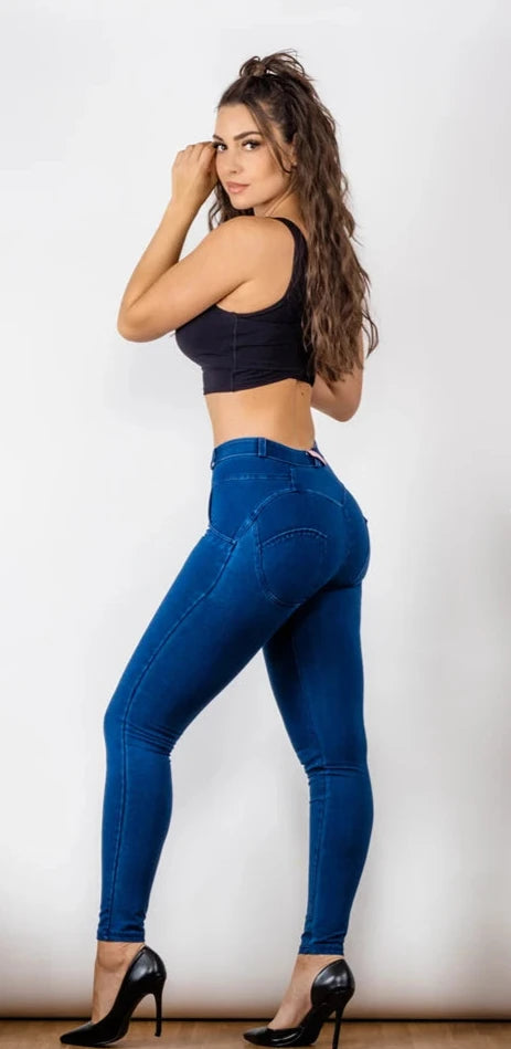 womens slim fit denim jeans