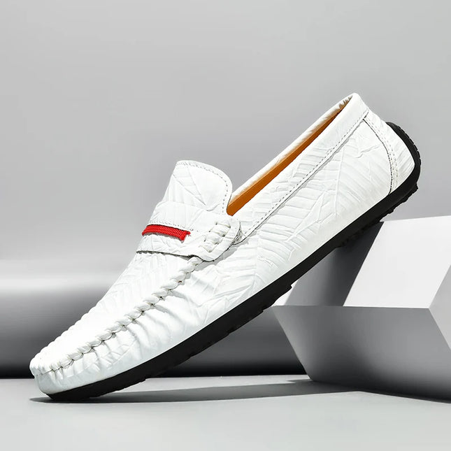 Men's PU Leather Casual Slip-On Loafers