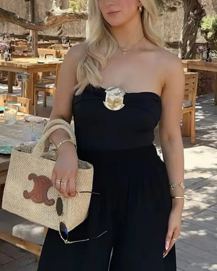 Women's Bow-Accent Bodysuit