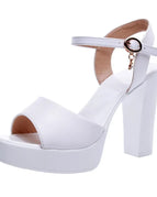 White Heel 10cm / 35