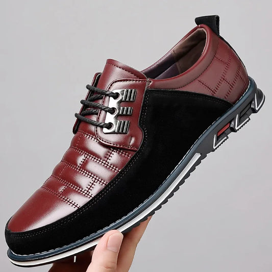 Men's Classic Slip-On Leather Loafers / Shoes