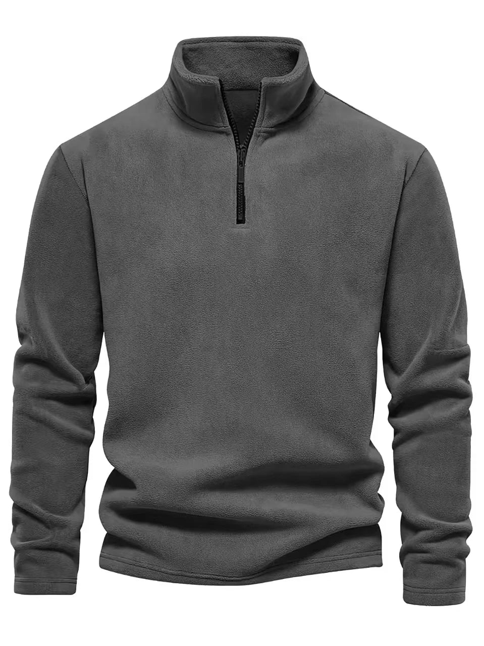 Men's Thickened Warm Fleece Zipper Sweater