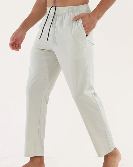 Men's Lightweight Loose Fit Sweatpants with Drawstring