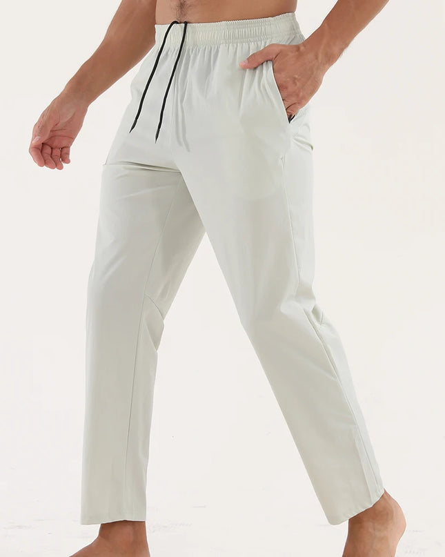 Men's Lightweight Loose Fit Sweatpants with Drawstring