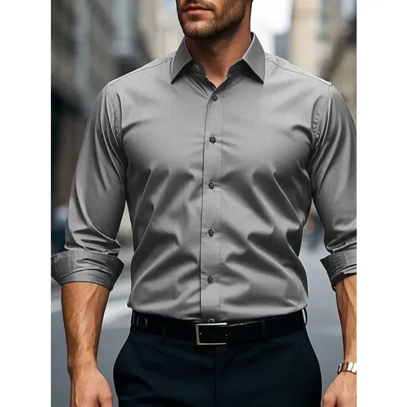Men's Smart Casual Button Up Shirt