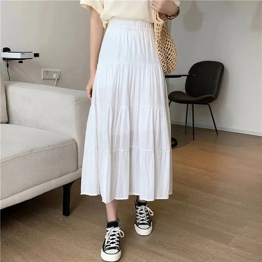 High-Waisted Long Skirts for Women