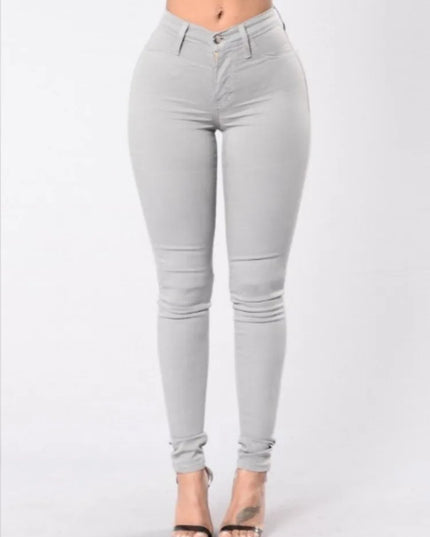 Botvotee Women's Skinny High-Waisted Pencil Jeans | Casual Slim Fit Denim for Women