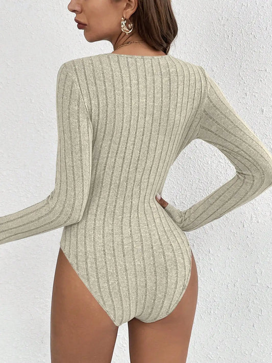 Women's Slimming Lace V-Neck Onesie – Elegant & Body-Shaping Design for Women
