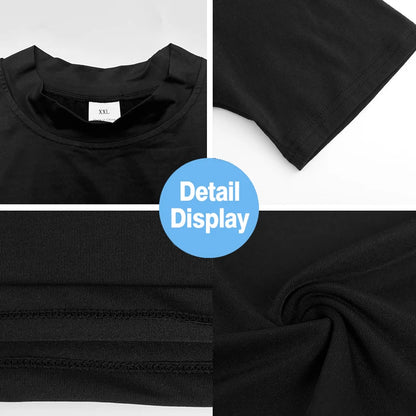 Men's Compression Shirt Vest  - Turtleneck