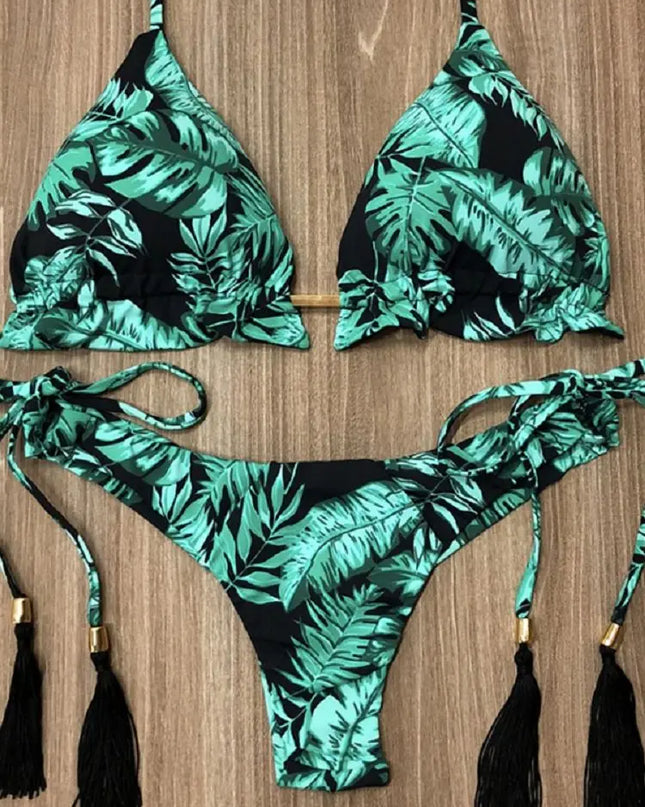 Women's Two-Piece Bikini Set - Various Colors And Designs