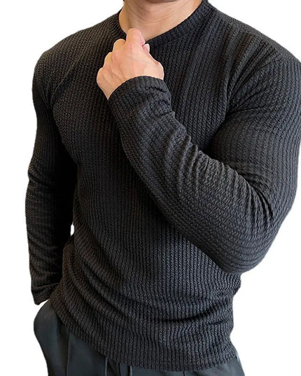 Men's Casual Oversized Long Sleeve Sweater
