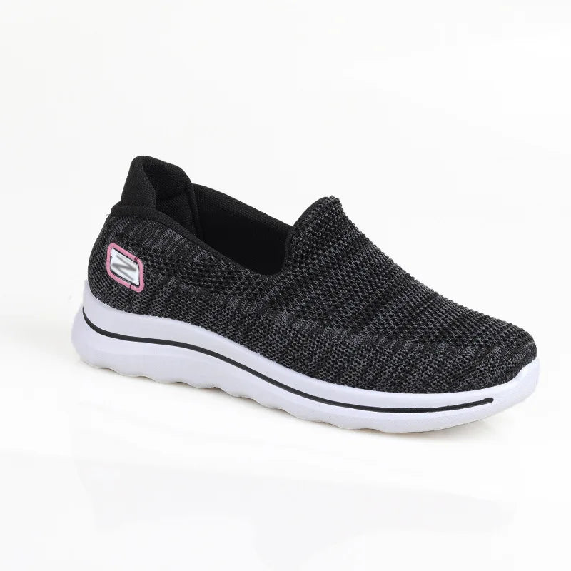 Women's Casual Breathable Slip-On Sneakers - Soft Sole Comfort