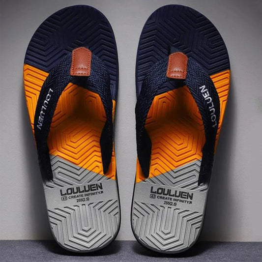 Premium Breathable Casual Slippers for Men - Various Colors