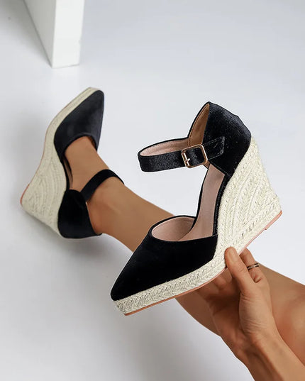 Women's Wedge Sandals - Comfortable Casual Footwear-Various Colors