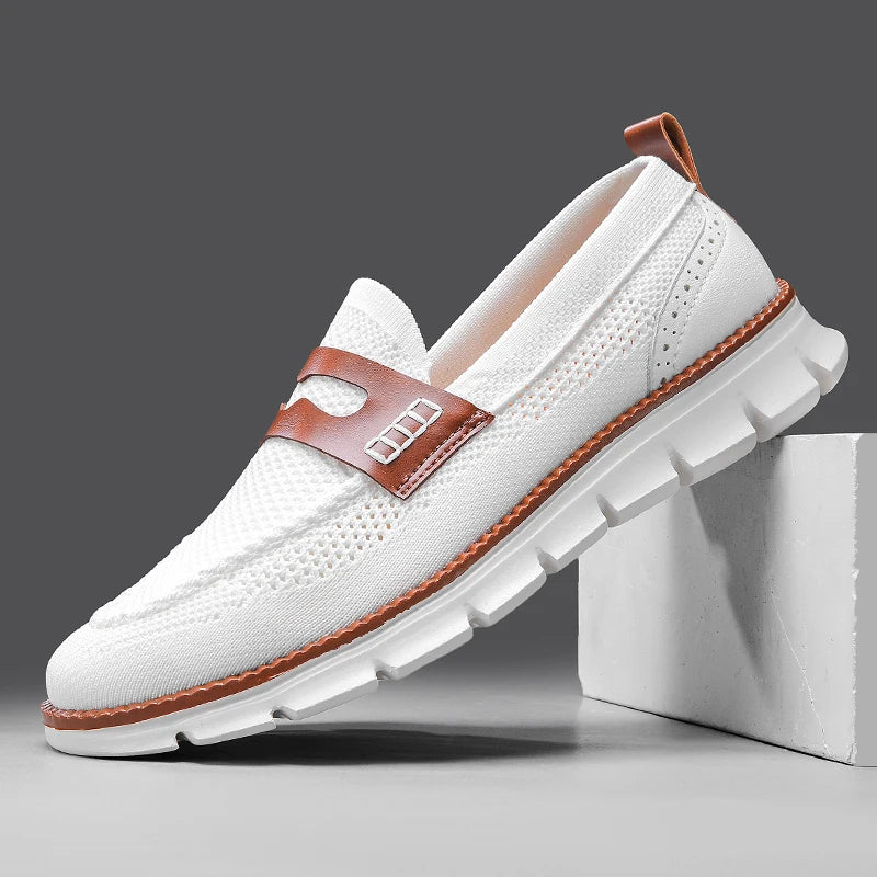 Men's Slip-On Mesh Loafers