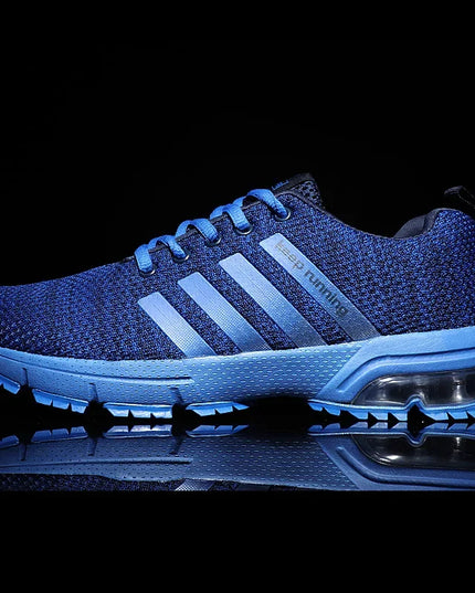 Men's Breathable Shock Absorbing Running Sneakers - Lightweight Athletic Shoes