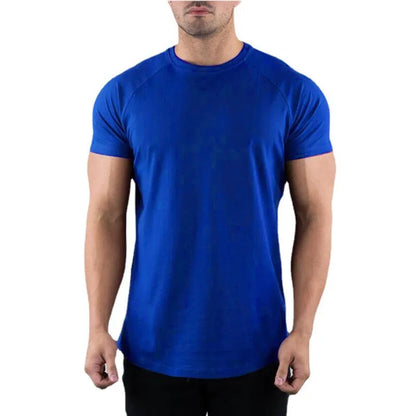 Men's Short Sleeve Fitness Compression T-Shirt - Various Colors
