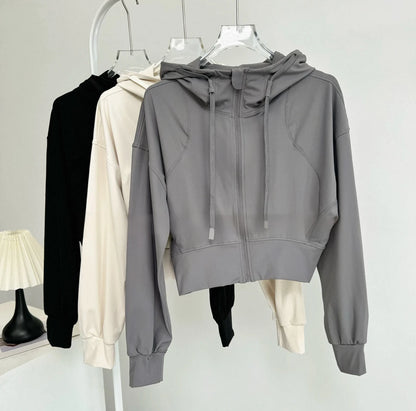Women's Lightweight Hooded Running Jacket