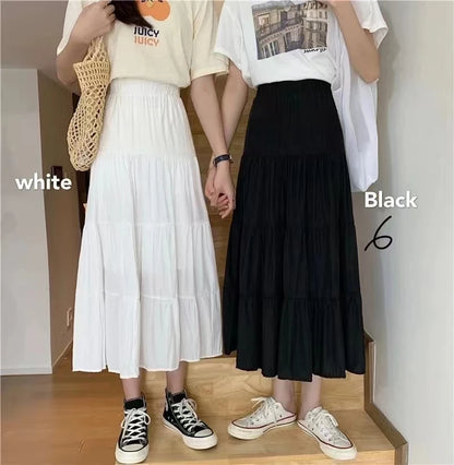 High-Waisted Long Skirts for Women