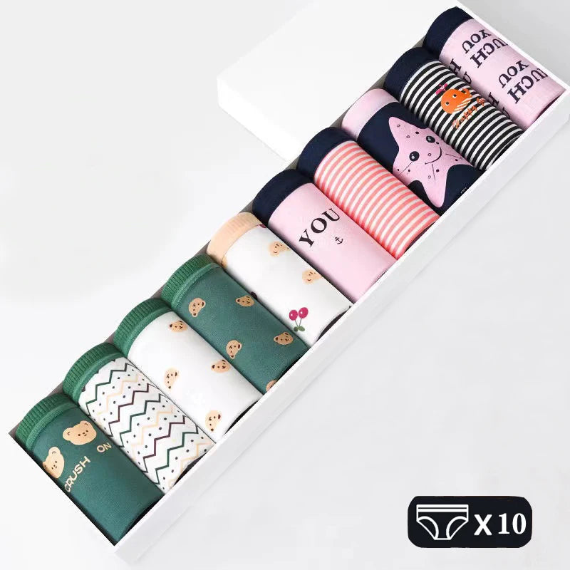 Women's Cotton Underwear - Variety of Prints and Designs