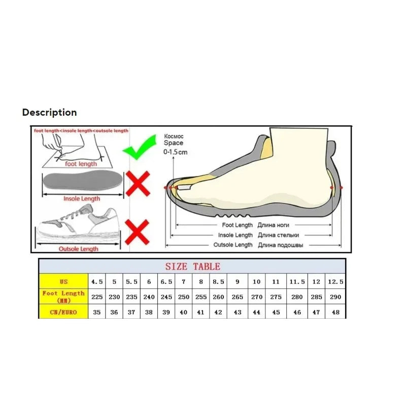 Men's Breathable Canvas Casual Sneakers with Non-Slip Sole