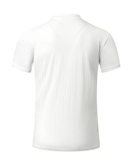 Men's Breathable Button-Up T-Shirt