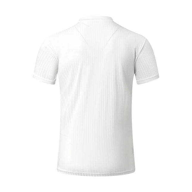 Men's Breathable Button-Up T-Shirt