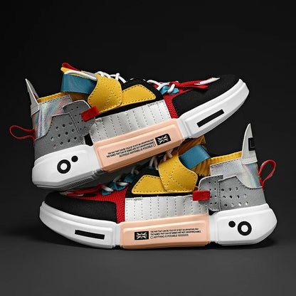 Men's Casual Sneakers - Breathable Luxury Trainers With Trendy Design
