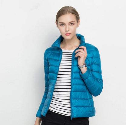 Women's Warm Slim Fit Zipper Jacket