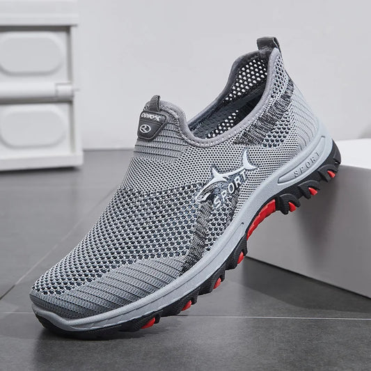 Men's Mesh Lightweight Breathable Slip-On Sneakers