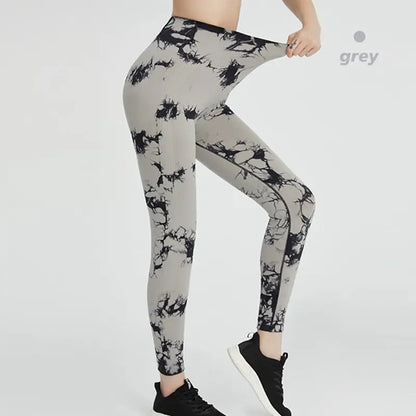 High-Waisted Women's Seamless Leggings - Scrunch Butt Lifting Elastic Yoga Pants
