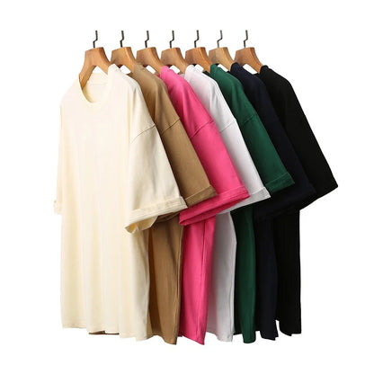 Men's Cotton Loose Fit Short Sleeve T-Shirt