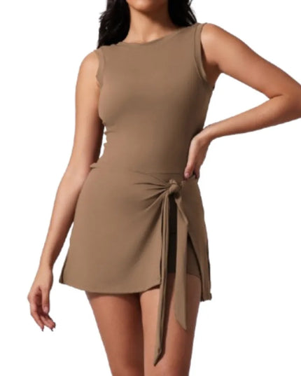 Women's U-Back High Elasticity Slim Fit Dress Skirt