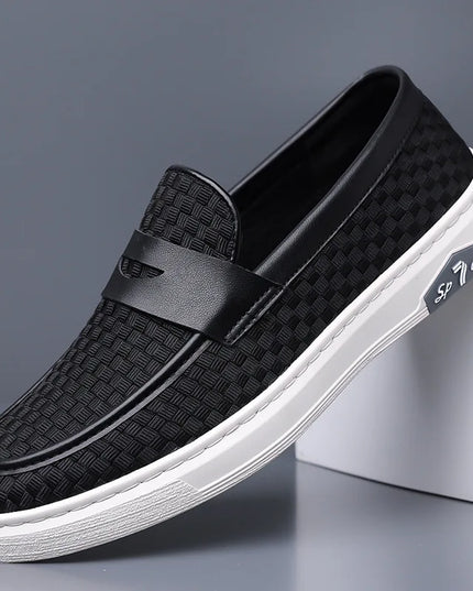 Men's Slip-On Loafers with Soft Sole and Anti-Slip Design