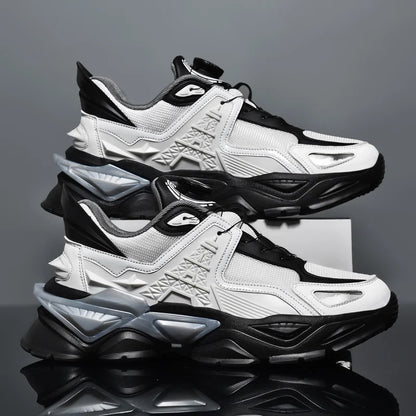 Men's Winter Boots - Warm Non-Slip Plush Sneakers for Men - Various Designs