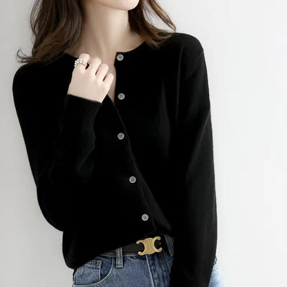 Women's Long Sleeve Cardigan Sweater