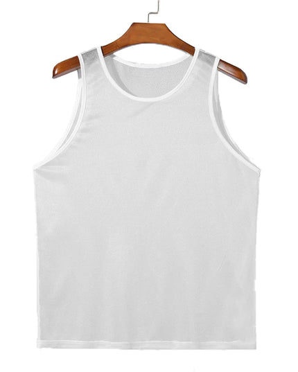 Men's Mesh Knit Tank Top
