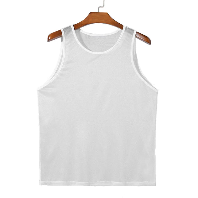 Men's Mesh Knit Tank Top