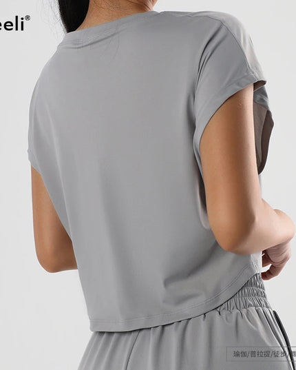 Lightweight Cropped Top for Women