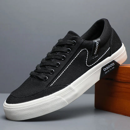 Breathable Men's Canvas Sneakers - Comfortable & Stylish Casual Shoes for Men