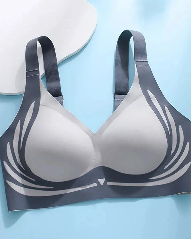 Seamless Women's Adjustable Comfort Bra - Thin, No Steel Ring, Breathable Design