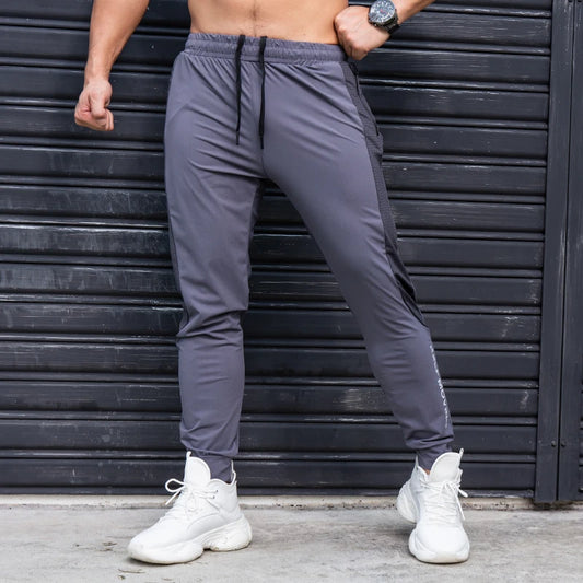 Men's Quick-Dry Sweatpants - Athletic Jogging Pants with Drawstring
