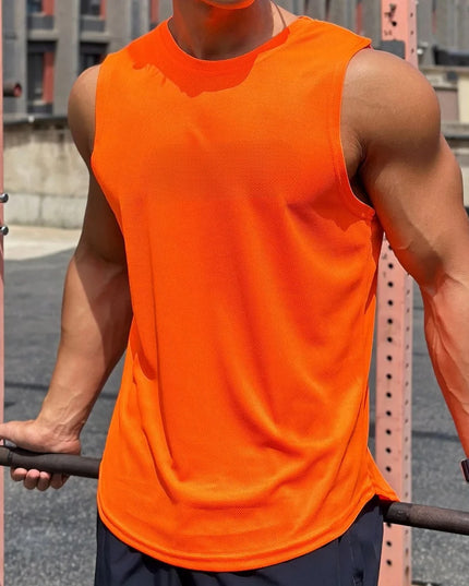 Men's Tank Top - Quick-Dry Slim Fit Vest