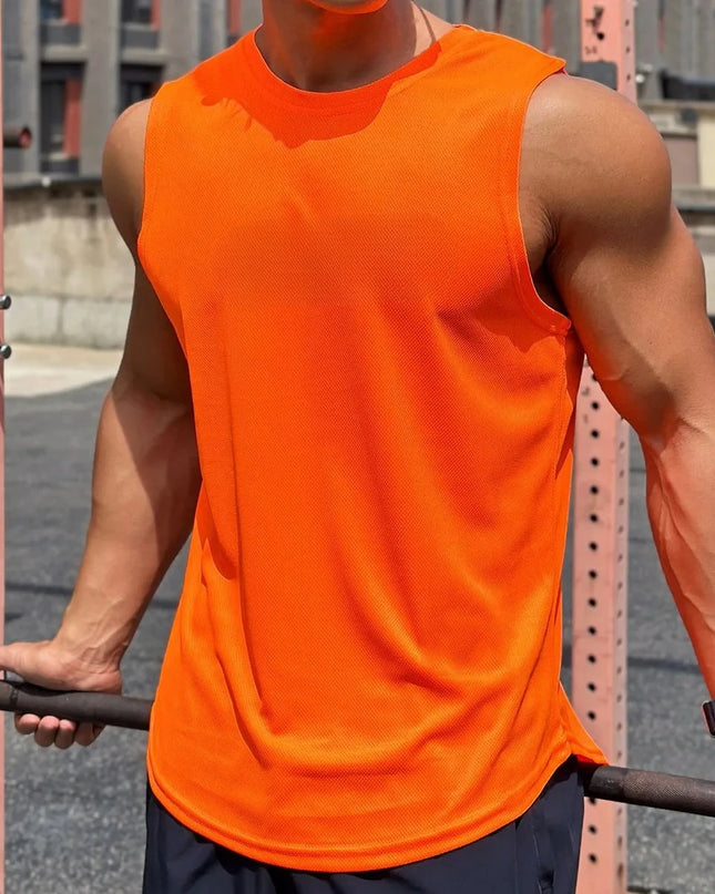 Men's Tank Top - Quick-Dry Slim Fit Vest