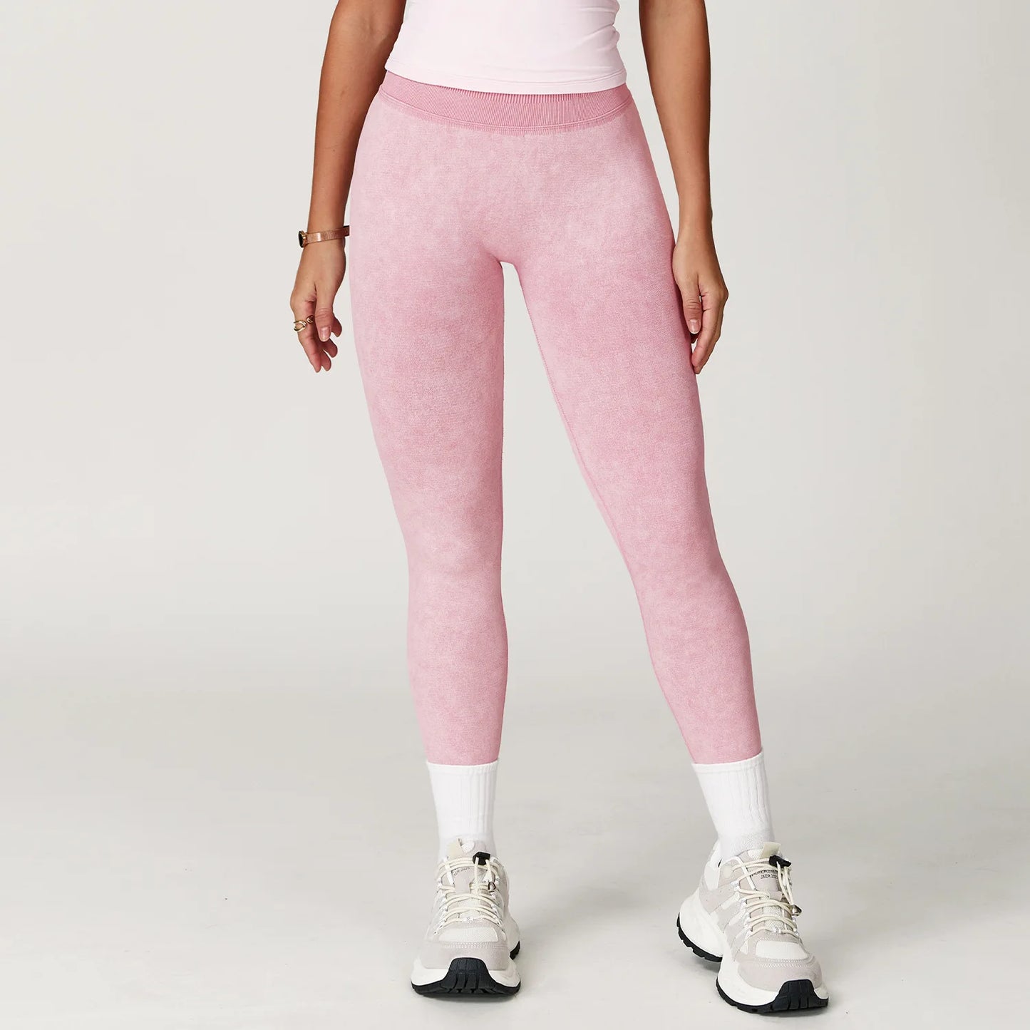 High Waist Women's Seamless Leggings - Performance Yoga and Workout Tights