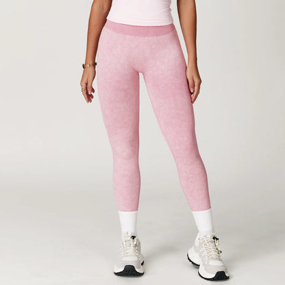 High Waist Women's Seamless Leggings - Performance Yoga and Workout Tights