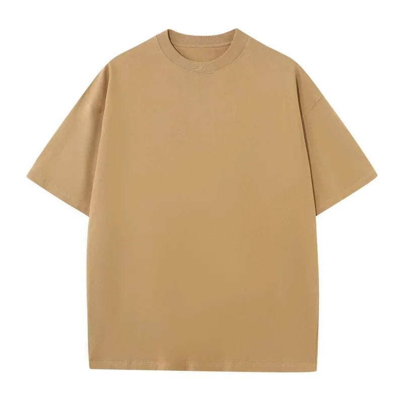 Men's Cotton Loose Fit Short Sleeve T-Shirt
